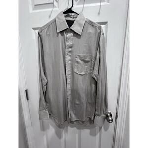 Ted Baker London Menswear Button Down Long Sleeve Shirt, Size 15 1/2 34/35